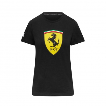 Ferrari női póló Shield black F1 Team 2023