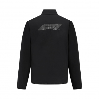 Forma 1 férfi kabát Logo Softshell Black F1 Team 2023