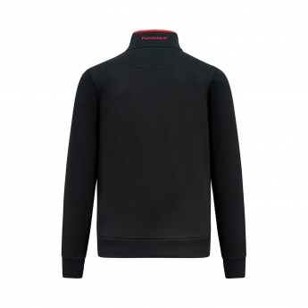 Forma 1 férfi pulóver 1/4 zip Logo Black F1 Team 2023