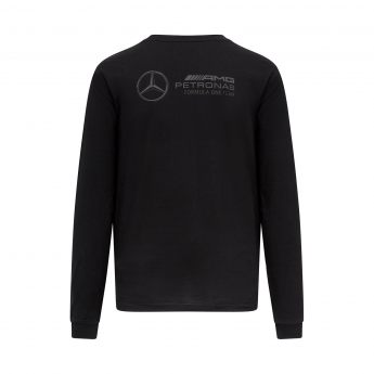 Mercedes AMG Petronas férfi hosszú ujjú póló Classic Black F1 Team 2023