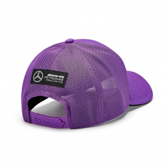 Mercedes AMG Petronas baseball sapka ewis Hamilton Trucker purple F1 Team 2023