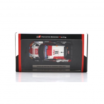 Toyota Gazoo Racing modell 1/43 Yaris GR WRC Monte Carlo Takamoto Katsuta