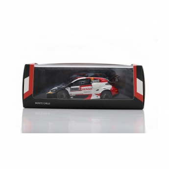 Toyota Gazoo Racing modell 1/43 Yaris GR WRC Monte Carlo Takamoto Katsuta