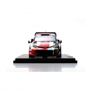 Toyota Gazoo Racing modell 1/43 Yaris GR WRC Monte Carlo Elfyn Evans