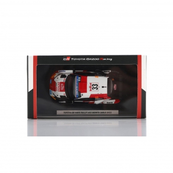Toyota Gazoo Racing modell 1/43 Yaris GR WRC Monte Carlo Elfyn Evans