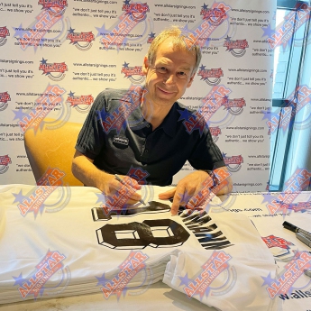 Legendák bekeretezett mez Germany Klinsmann Signed Shirt (Framed)
