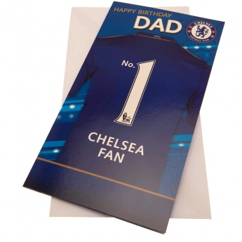 FC Chelsea gratuláció Birthday Card Dad