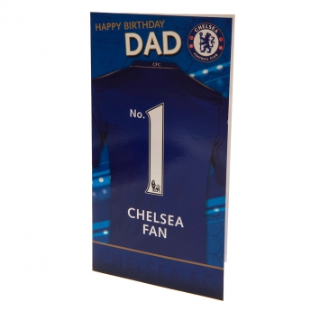 FC Chelsea gratuláció Birthday Card Dad