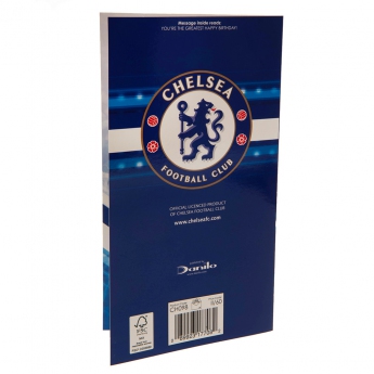 FC Chelsea gratuláció Birthday Card Dad