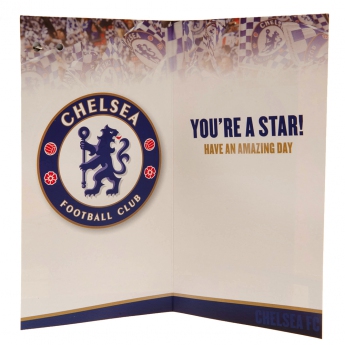 FC Chelsea gratuláció Birthday Card Son