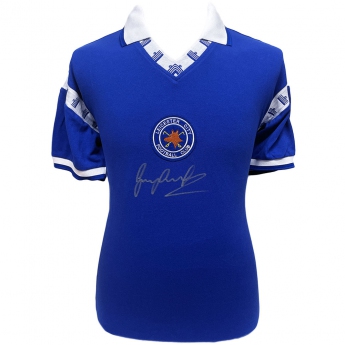 Legendák futball mez Leicester City FC 1978 Lineker Signed Shirt