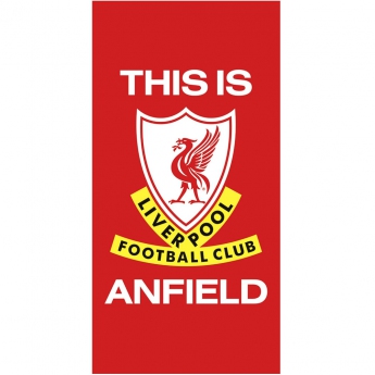 FC Liverpool fürdőlepedő This Is Anfield