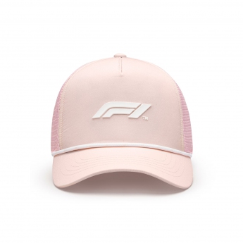 Forma 1 baseball sapka Pastel Trucker Pink F1 Team 2023
