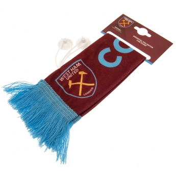 West Ham United autós mini sál Mini Car Scarf