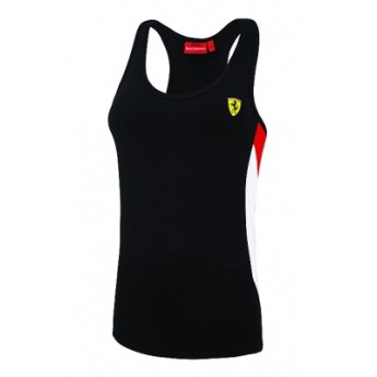 SCUDERIA FERRARI WOMEN SF TANK BLACK BRAND