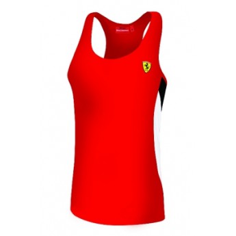 SCUDERIA FERRARI WOMEN SF TANK BRAND RED