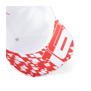 Ferrari gyerek baseball sapka Charles Leclerc SE White F1 Team 2023