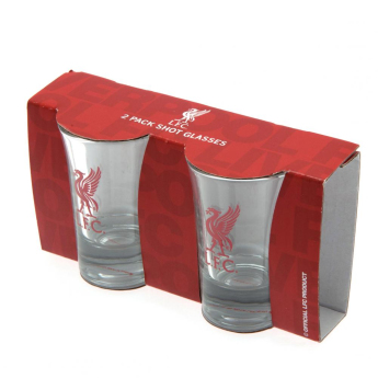 FC Liverpool féldecis pohár 2pk Shot Glass Set old