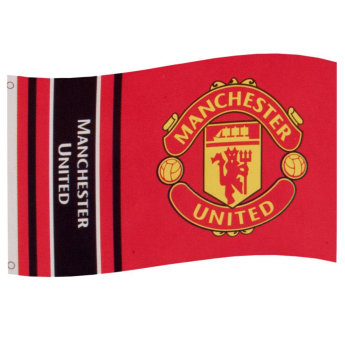 Manchester United zászló wordmark