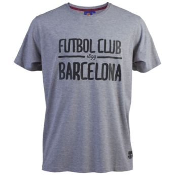 FC Barcelona férfi póló Elite grey
