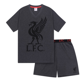 FC Liverpool férfi pizsama SLab grey