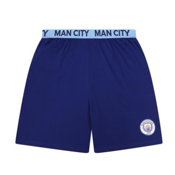 Manchester City férfi pizsama SLab short navy