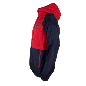 FC Arsenal férfi kapucnis kabát shower navy red
