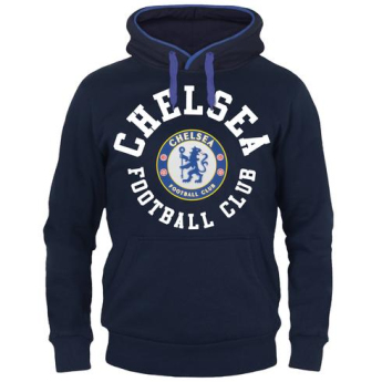 FC Chelsea férfi kapucnis pulóver SLab Graphic navy