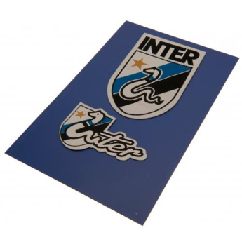 Inter Milan két felvarró retro