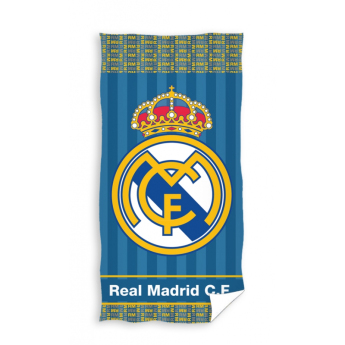 Real Madrid fürdőlepedő blue stripes