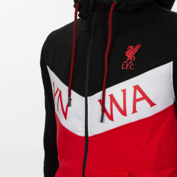 FC Liverpool férfi pulóver No8 zip colour