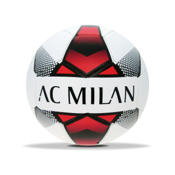 AC Milan futball labda white