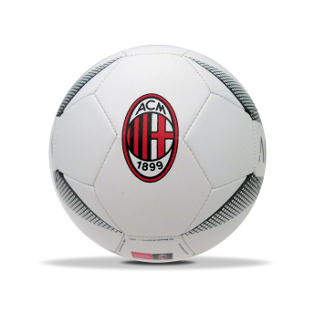 AC Milan futball labda white