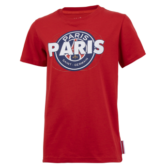 Paris Saint Germain gyerek póló paris red