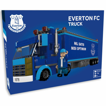 FC Everton építőkockák truck