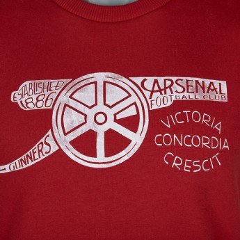 FC Arsenal férfi piros melegítő fan sweat