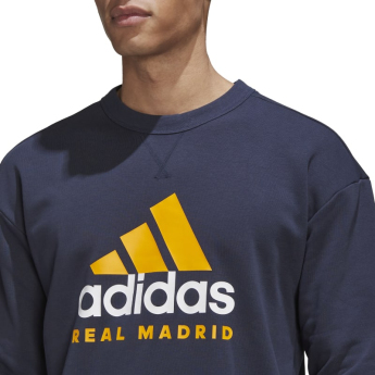 Real Madrid férfi pulóver dna sweet navy