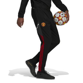 Manchester United férfi futball nadrág Presentation black