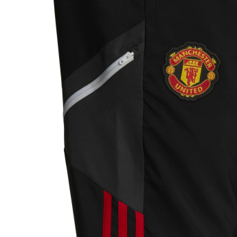 Manchester United férfi futball nadrág Presentation black