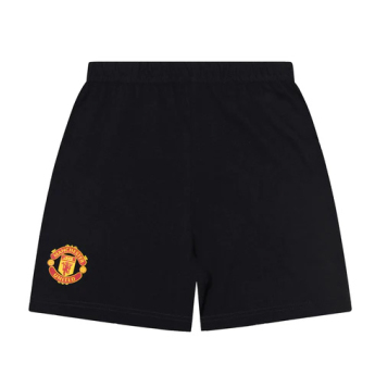 Manchester United gyerek pizsama Text black