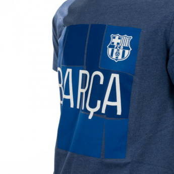 FC Barcelona férfi póló Barca marino