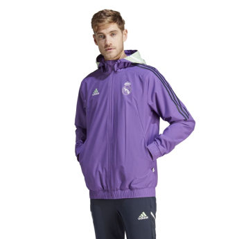 Real Madrid férfi kabát Allweather Condivo purple