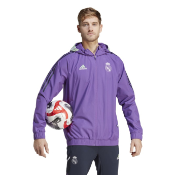 Real Madrid férfi kabát Allweather Condivo purple