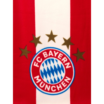 Bayern München gyapjú takaró Stripes