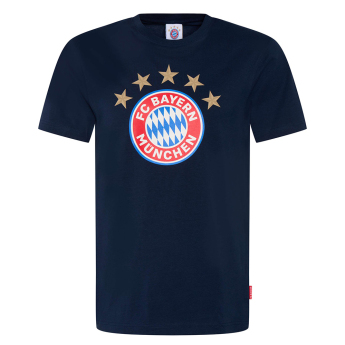 Bayern München férfi póló Logo navy