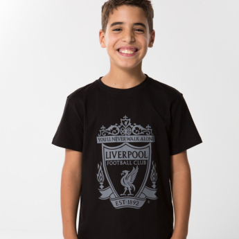 FC Liverpool gyerek póló No9 black