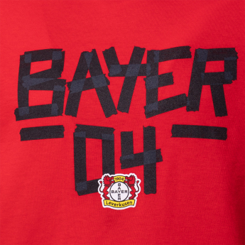 Bayern Leverkusen gyerek póló Tape red