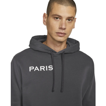 Paris Saint Germain férfi kapucnis pulóver Club grey