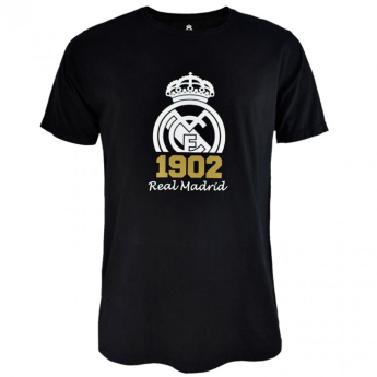 Real Madrid férfi póló Crest black