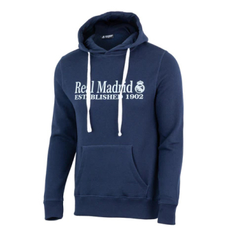 Real Madrid férfi kapucnis pulóver No13 Capucha navy